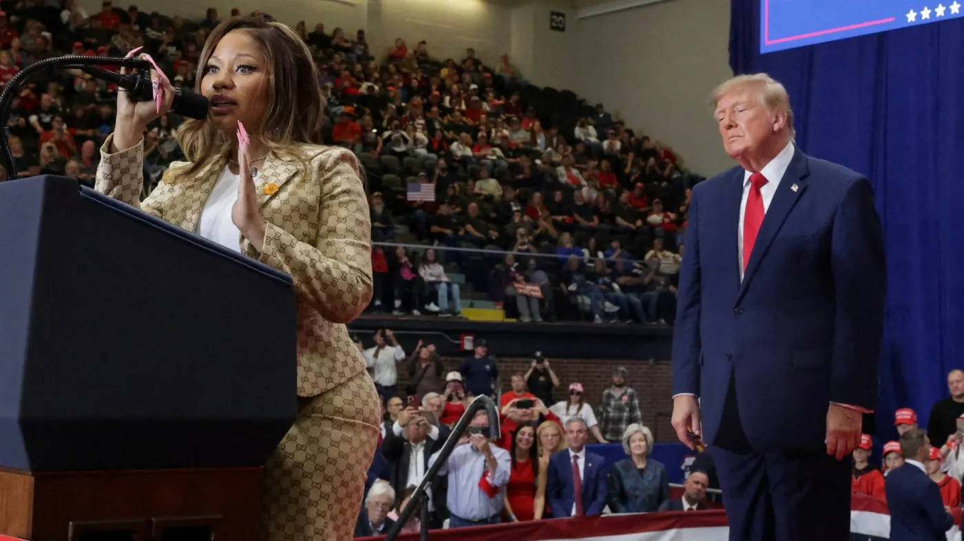 Nicki Minaj i Donald Trump