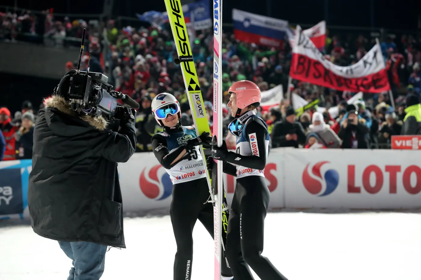 Kamil Stoch: Nie chcę słodzić Kubackiemu, ale w tym momencie skacze najlepiej