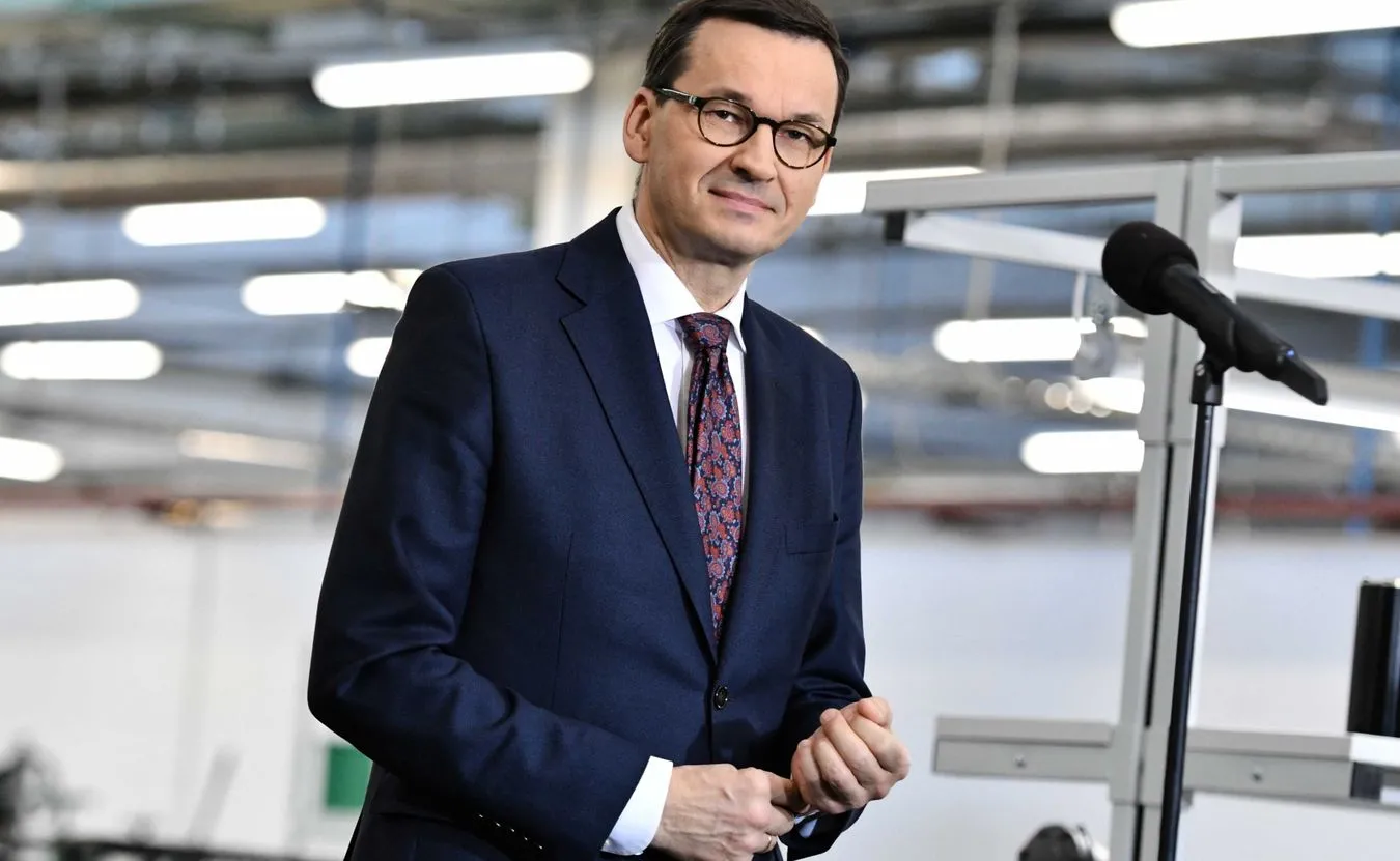 Mateusz Morawiecki przemawia