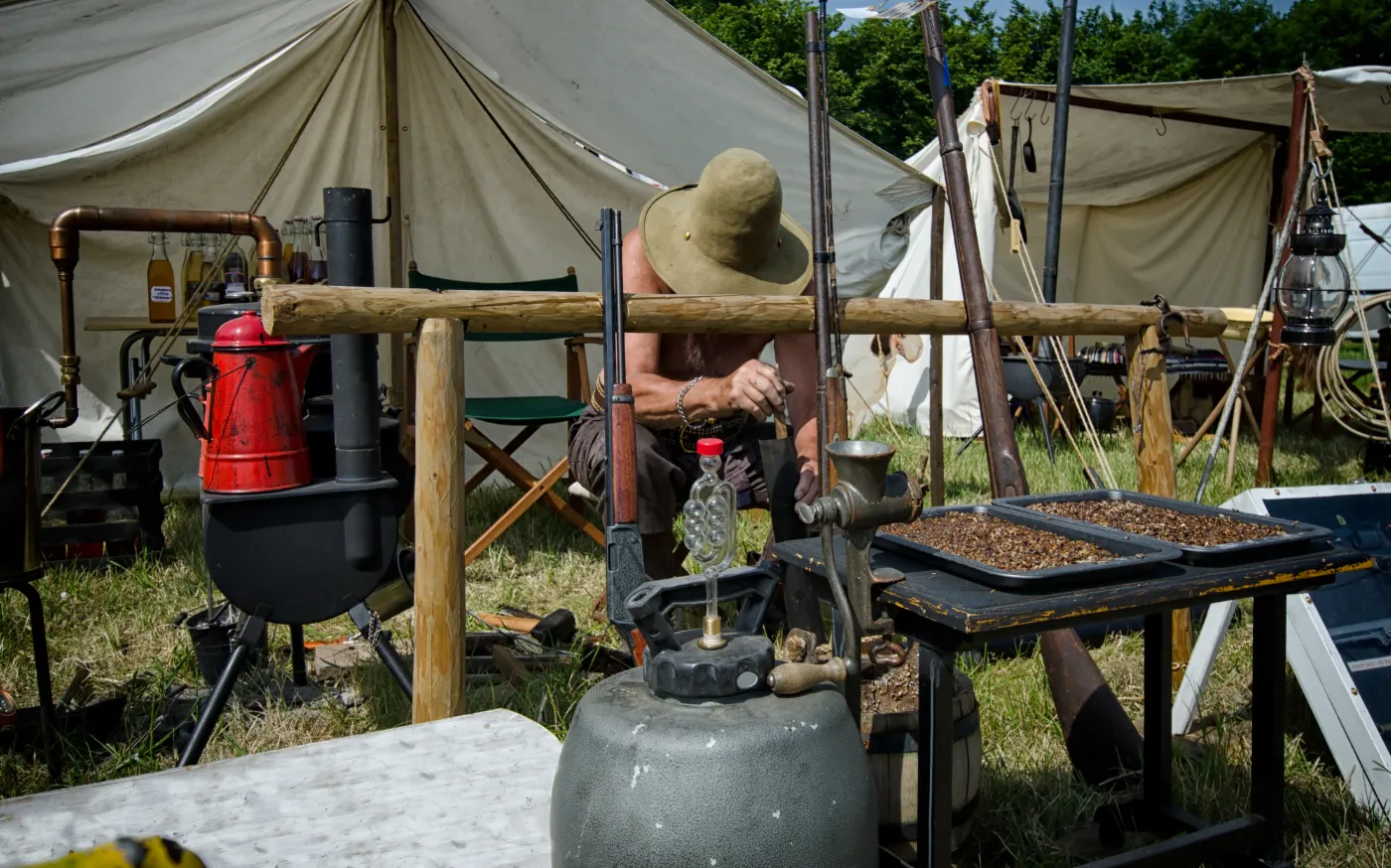Bimbrownik produkuje bimber