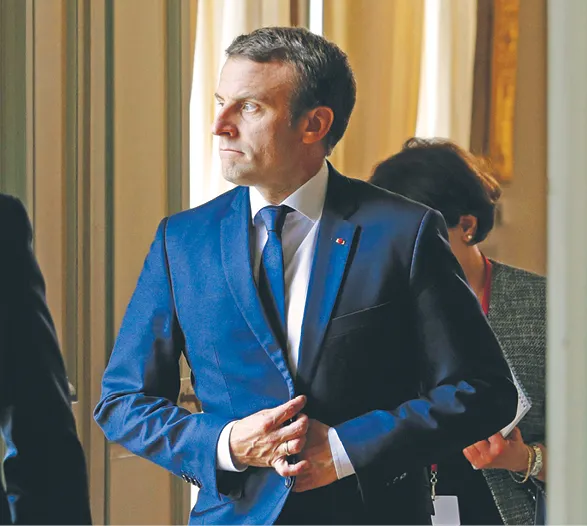 Prezydent Macron ogłosił, że wkrótce złoży wizytę w Rosji
