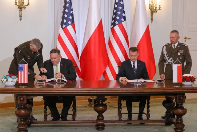 MON: Polsko-amerykańska umowa o wzmocnionej współpracy obronnej podpisana