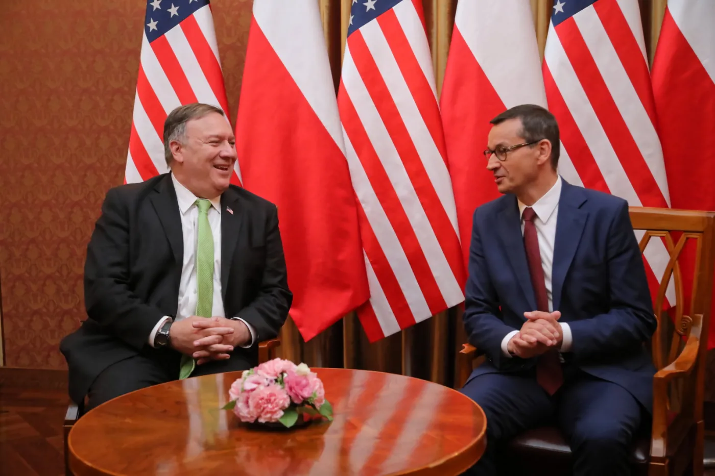 Müller: Morawiecki i Pompeo rozmawiali o konieczności podjęcia wspólnych działań na rzecz Białorusi