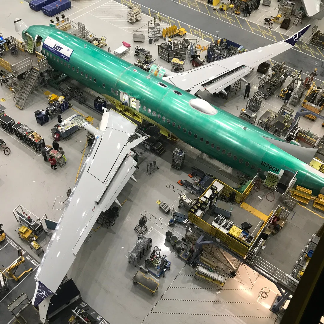 W Renton ruszyła produkcja pierwszego z zamówionych przez LOT Boeingów 737 MAX 8