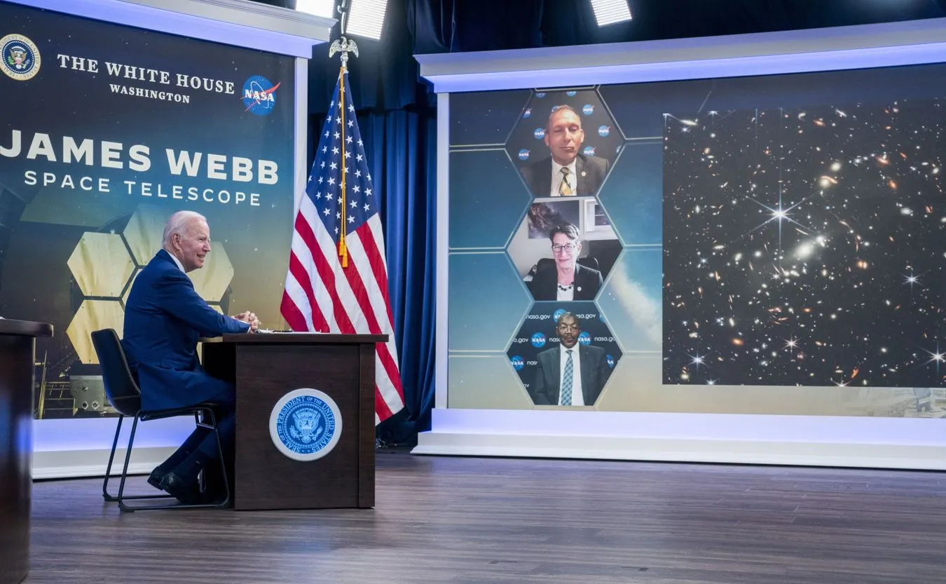 NASA pokazała pierwsze zdjęcie z Kosmicznego Teleskopu Jamesa Webba
