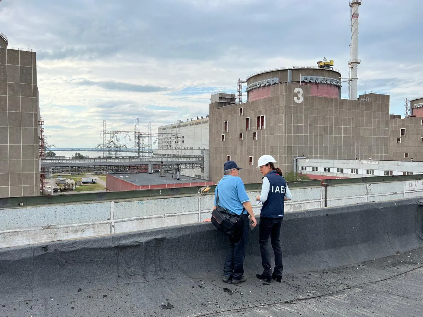 Zaporoska Elektrownia Atomowa: Misję MAEA kontynuuje dwóch ekspertów. Pozostali opuścili teren siłowni