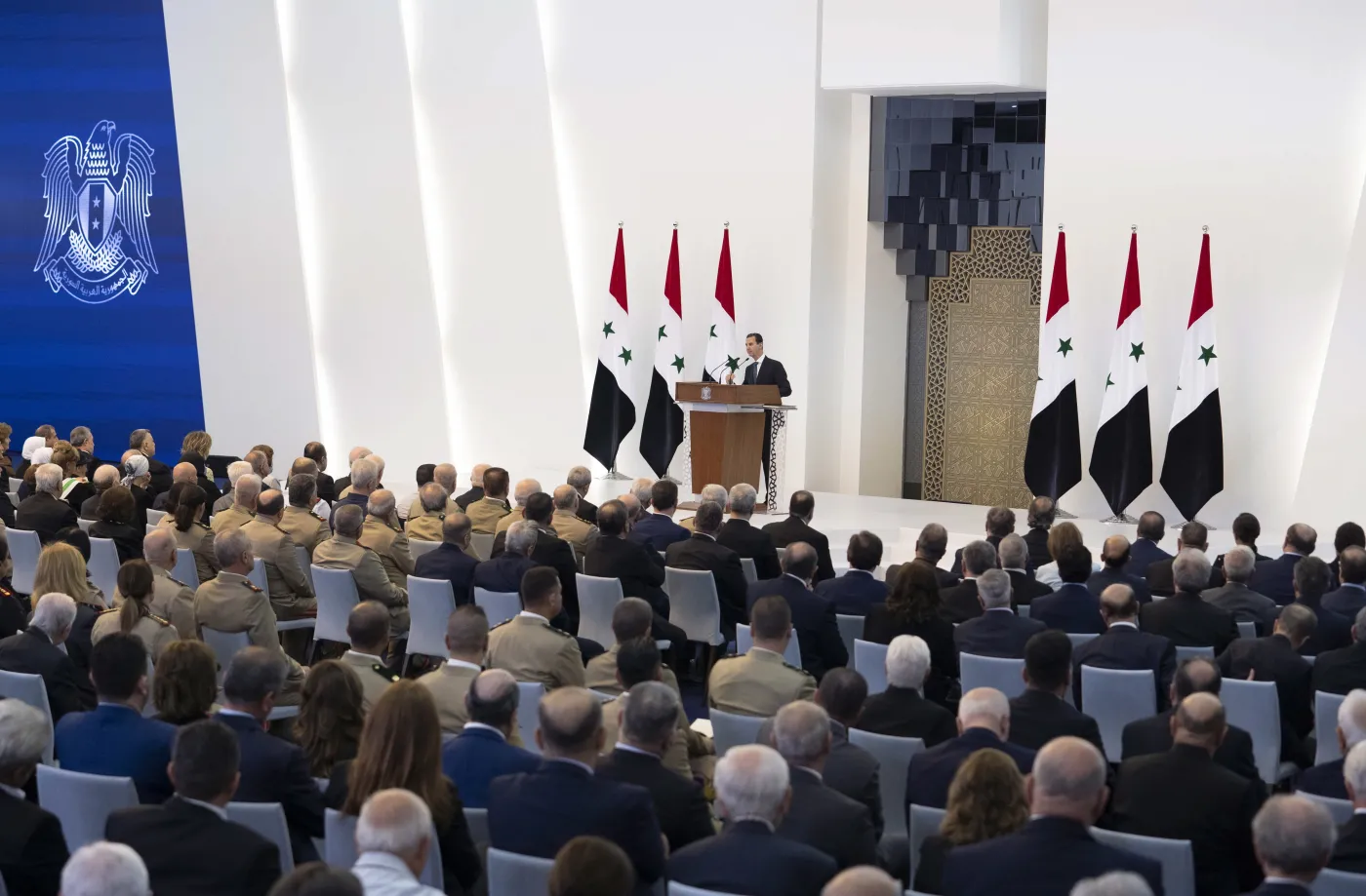 Baszar el-Asad zaprzysiężony na czwartą prezydencką kadencję w Syrii