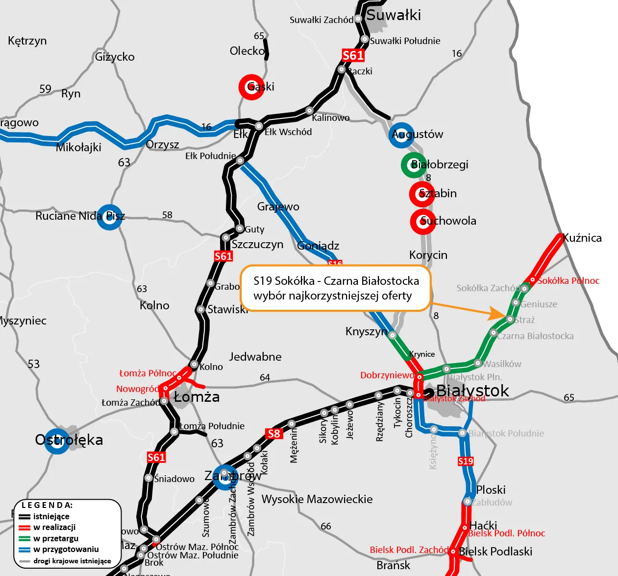  S19 Sokółka – Czarna Białostocka