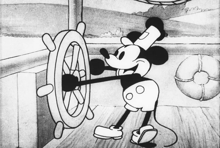 Myszka Mickey, Steamboat Willie