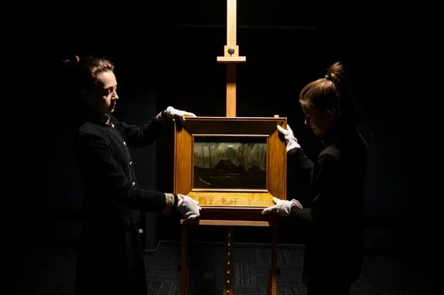 Wiejskie chaty, Vincent Van Gogh