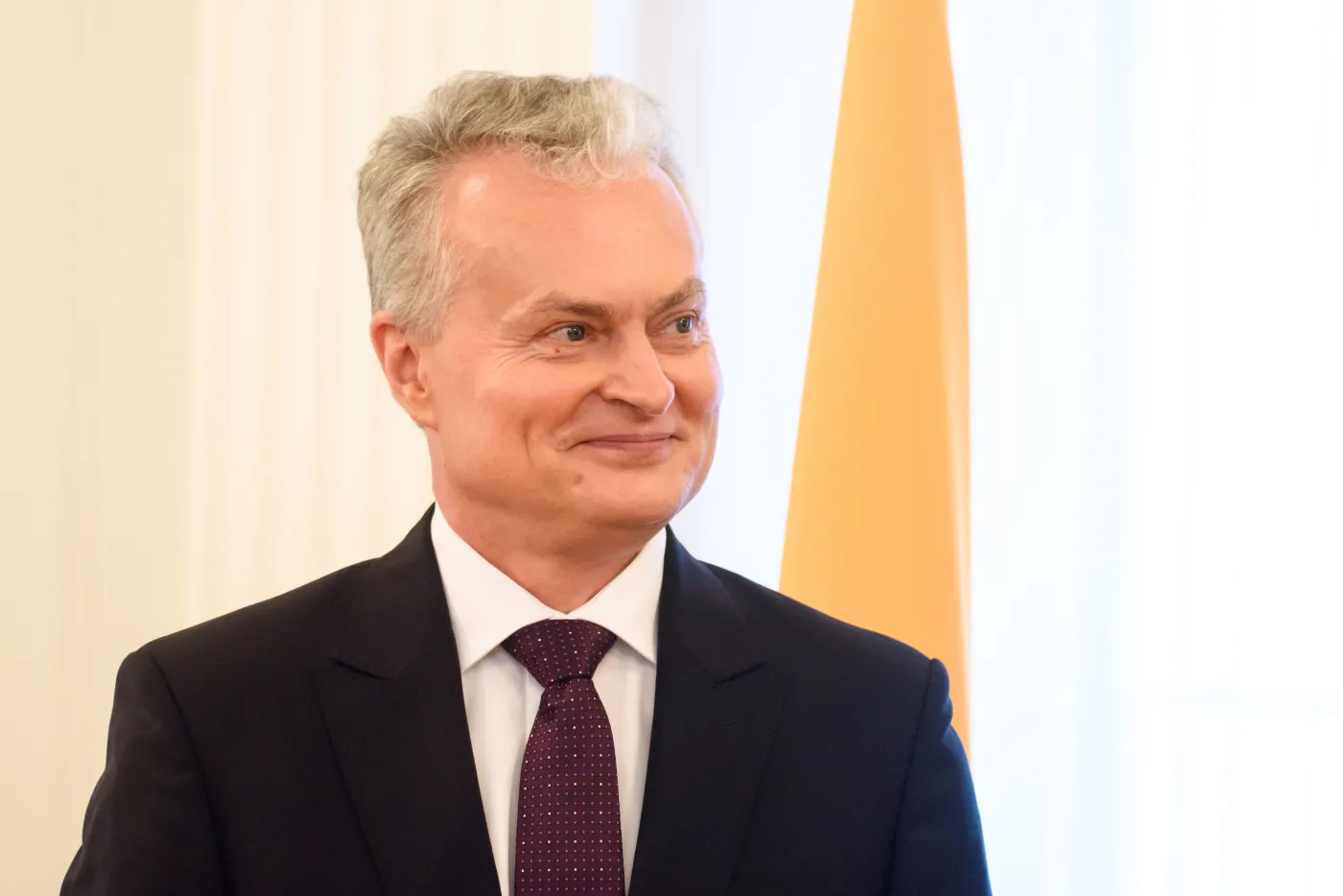 Prezydent Litwy Gitanas Nausėda