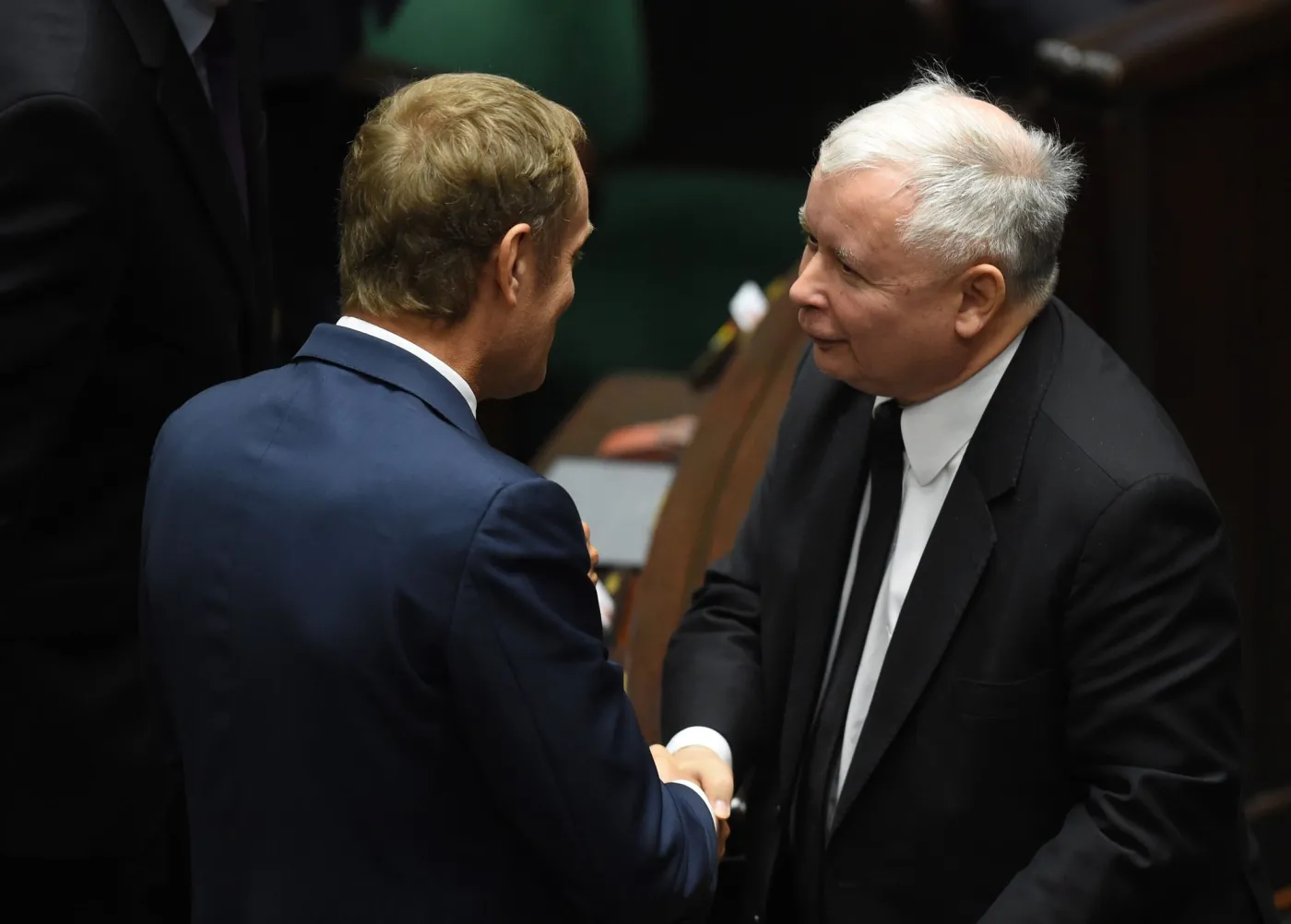 Donald Tusk, Jarosław Kaczyński