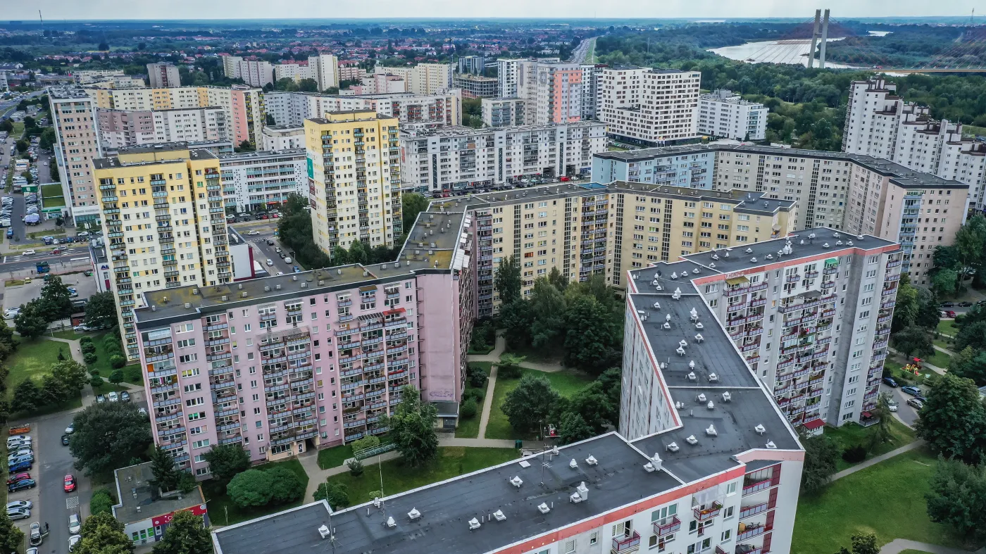 Warszawa Gocław blokowisko