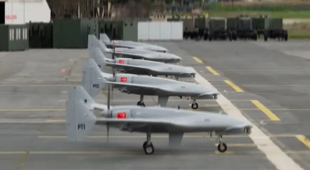 dron K2 Kamikadze Turcja Baykar drony bojowe