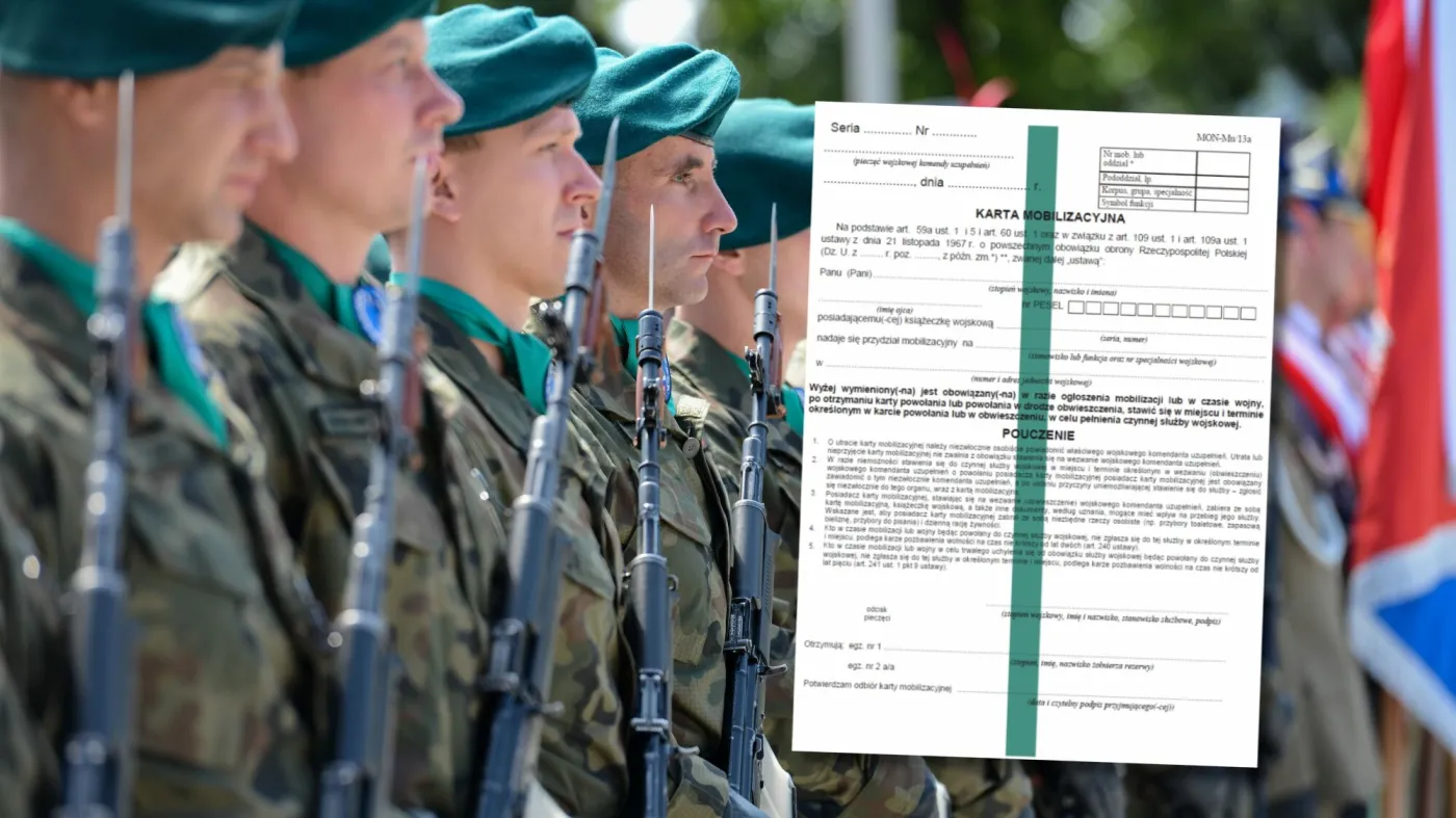 Polacy dostają karty mobilizacyjne. Wojsko każe stawić się w wyznaczonym miejscu i czasie. Co się dzieje?