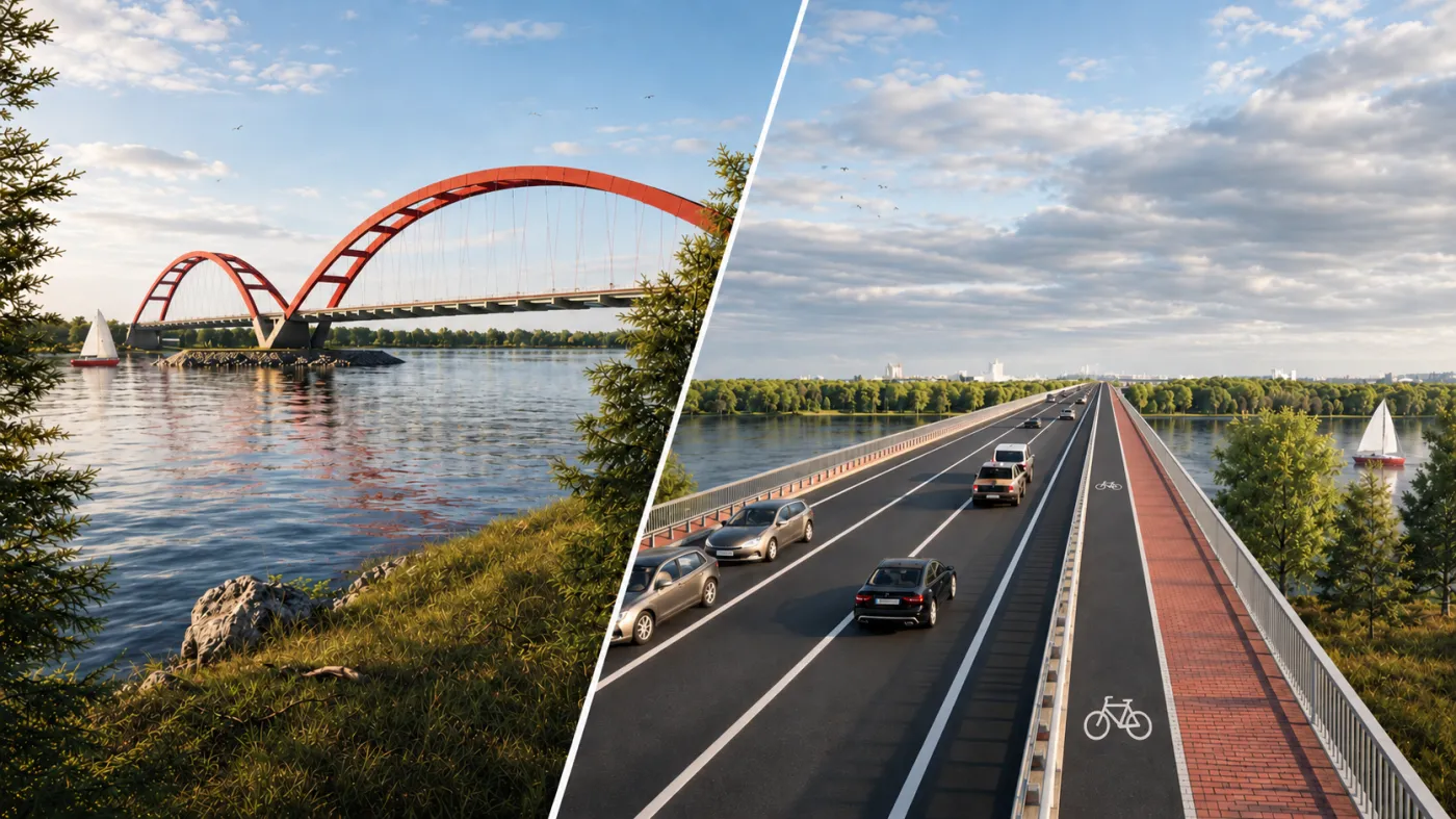 Nowa trasa przez Wisłę w Toruniu
