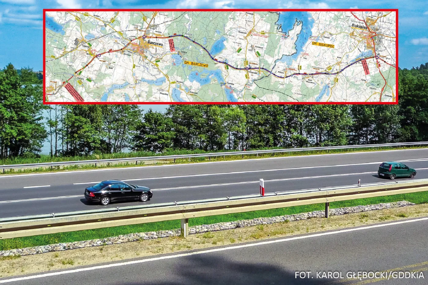 Drogowy kręgosłup Mazur zyska nowy odcinek klasy S. Złożono ważny wniosek [MAPA]