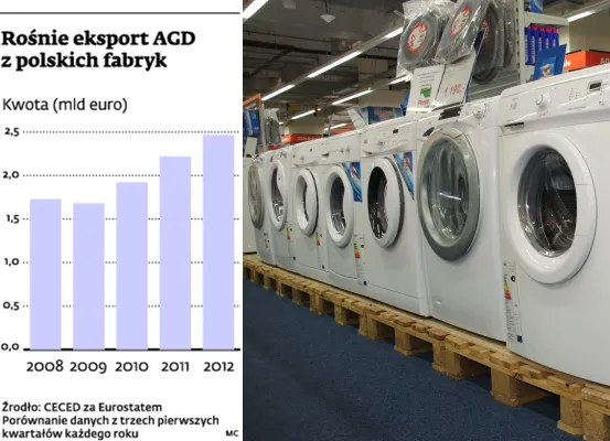 Eksport AGD sięgnie 3,5 mld euro