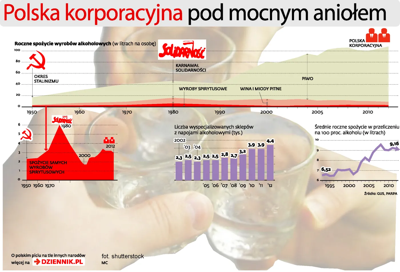 Oto portret polskiego picia na podstawie statystyk