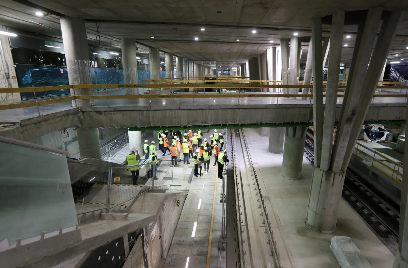 Budowa II linii metra w Warszawie: zobacz, jak wygląda stacja Stadion Narodowy [ZDJĘCIA]