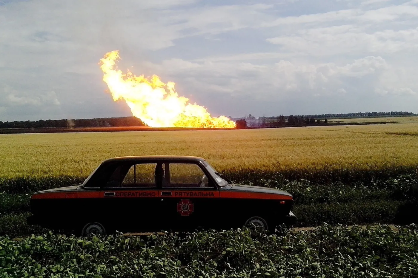 Eksplozja gazociągu „Braterstwo” na środkowej Ukrainie. Władze podejrzewają zamach