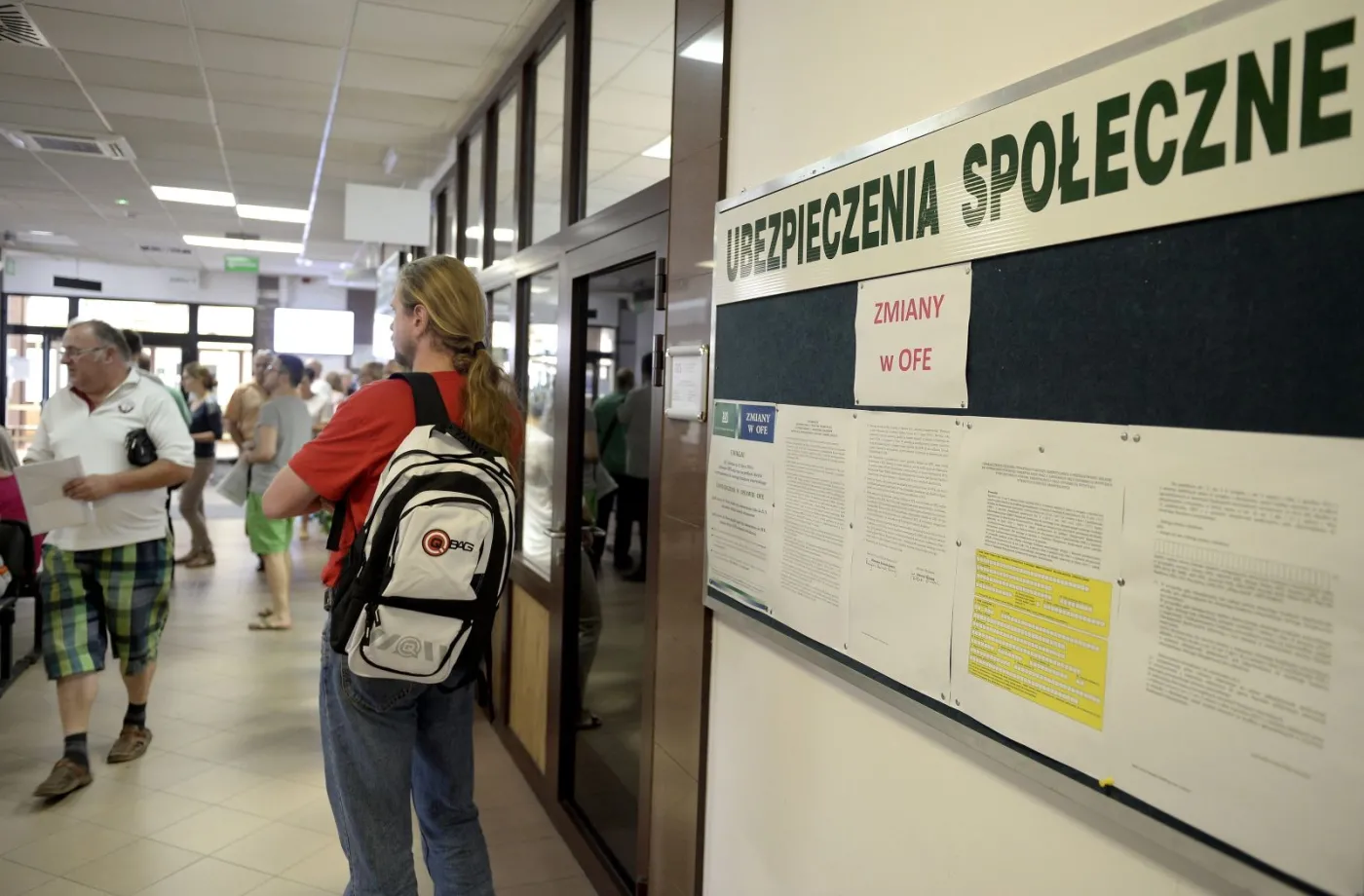  Zakład Ubezpieczeń Społecznych w Rzeszowie, 30 bm. (dd/kru) PAP/Darek Delmanowicz
