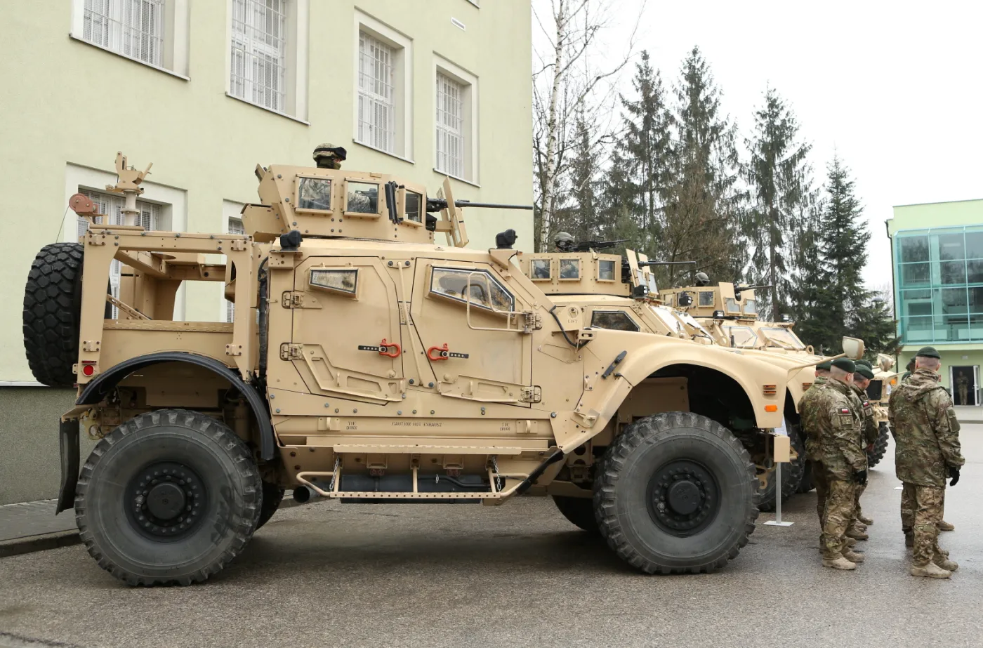 Amerykańskie pojazdy w polskim wojsku. Komandosi otrzymali MRAP-y