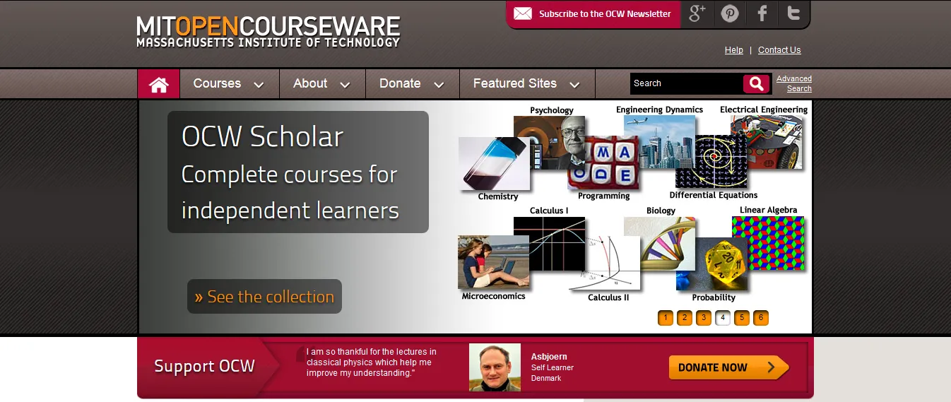 MIT Open Courseware
