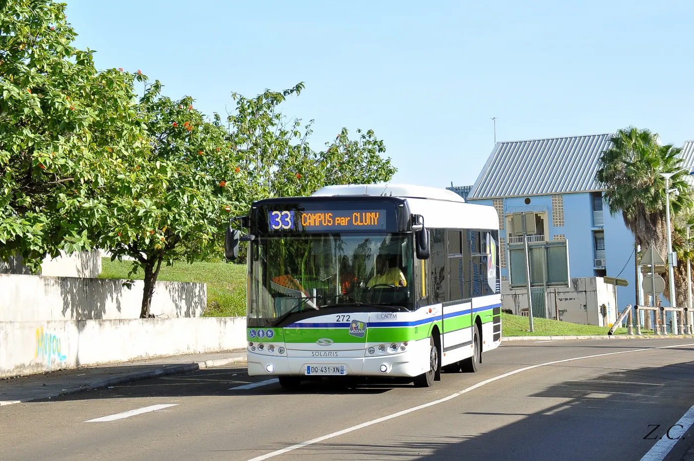 Fot. 3 Niskowejściowy Solaris na Martynice
