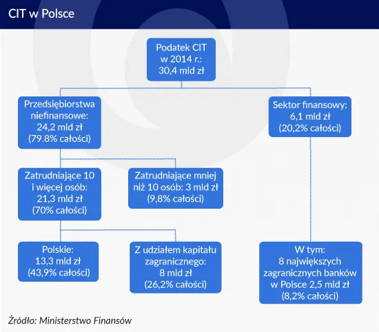 Kto tak naprawdę płaci w Polsce CIT?