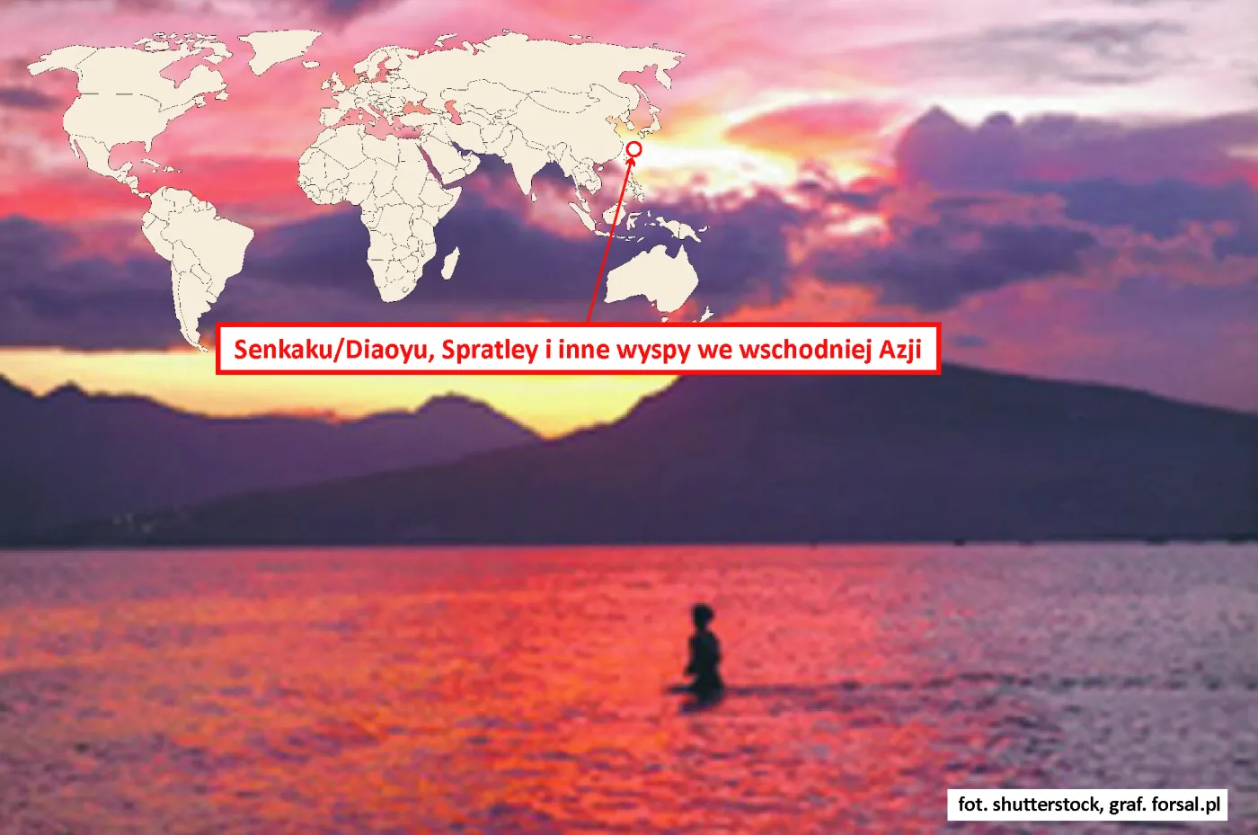 Senkaku/Diaoyu, Spratley i inne wyspy we wschodniej Azji