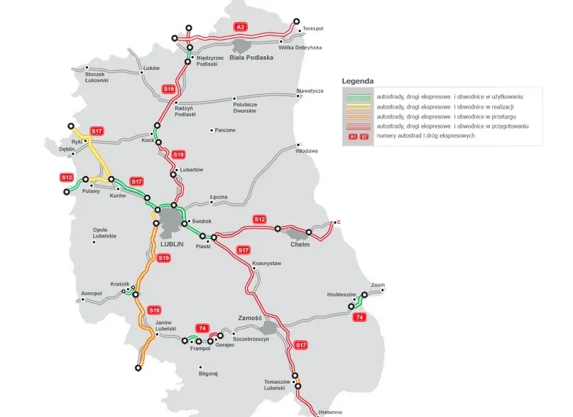 Budowa Via Carpatia przyspiesza. Rusza drugi etap przetargu na S-19 Lublin-Rzeszów