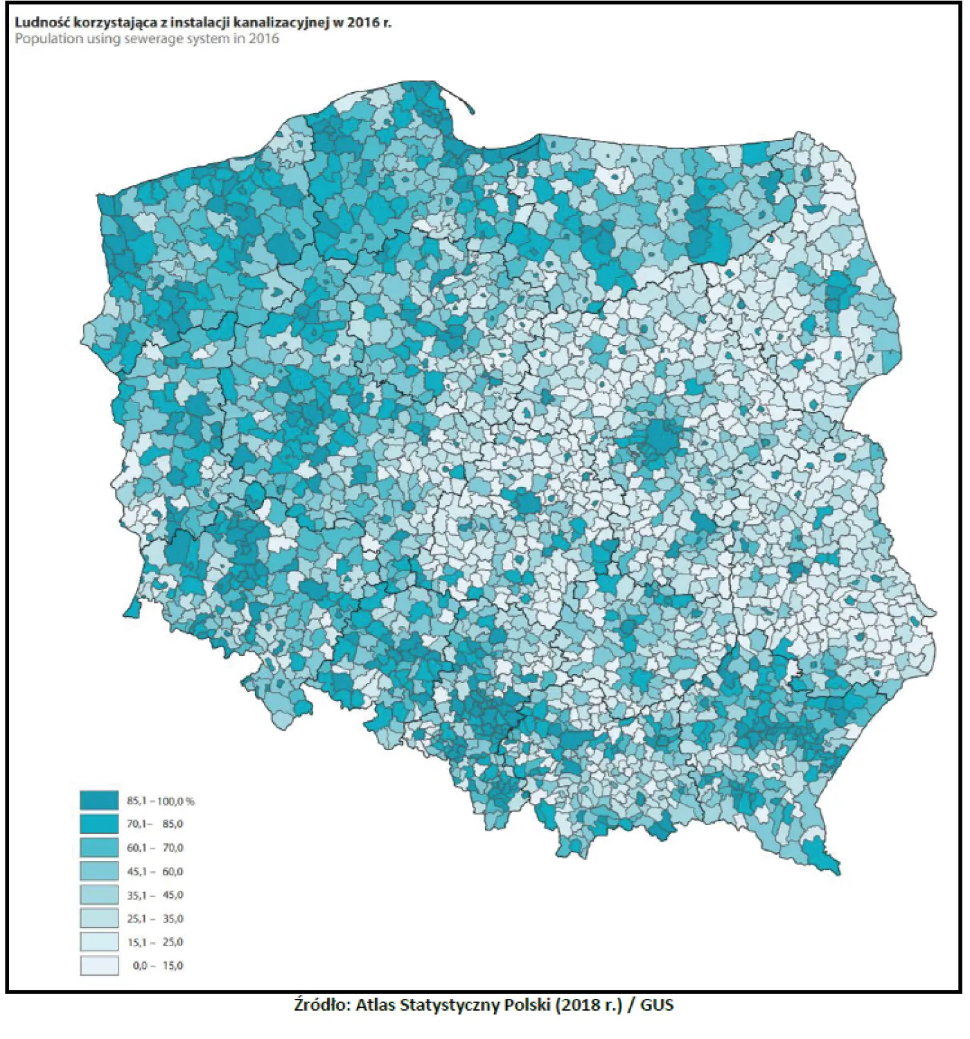 Ilu Polaków nie ma w domu łazienki?