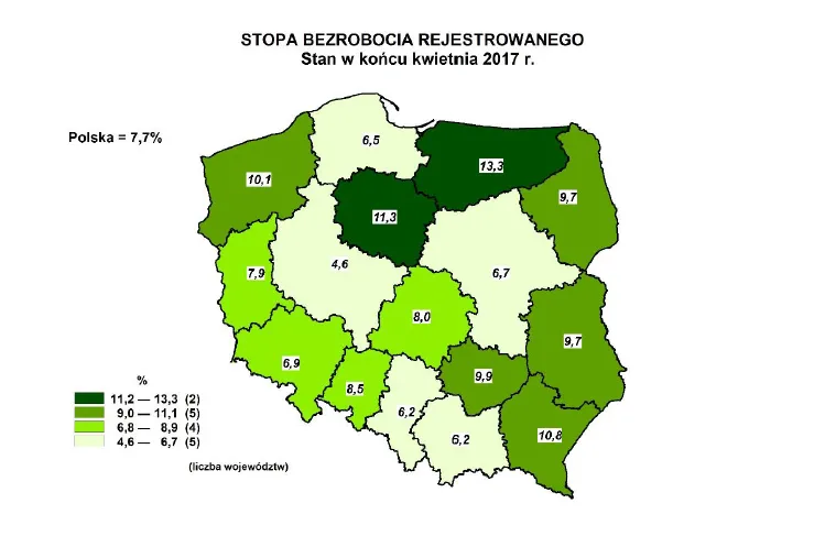 GUS podał dane o bezrobociu w Polsce. Wciąż spada