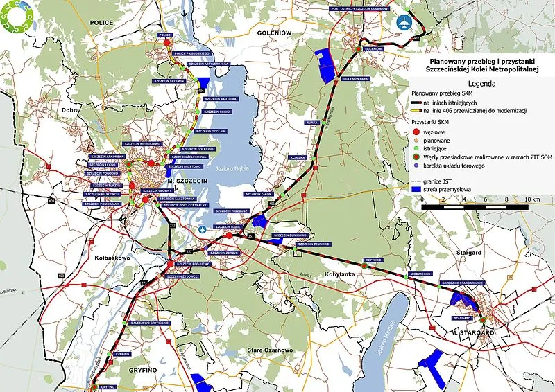 Szczecińska Kolej Metropolitalna ruszy w 2022 roku. Ogłoszono przetargi za 455 mln zł