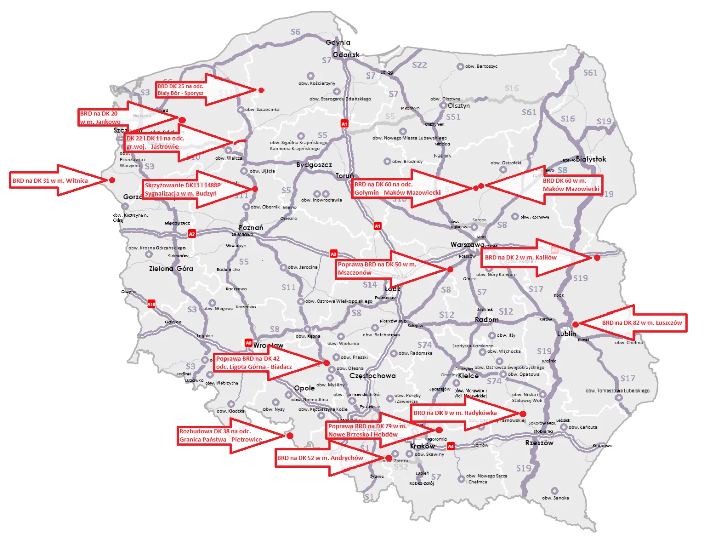 Rząd zatwierdził kolejne inwestycje drogowe do realizacji [LISTA]