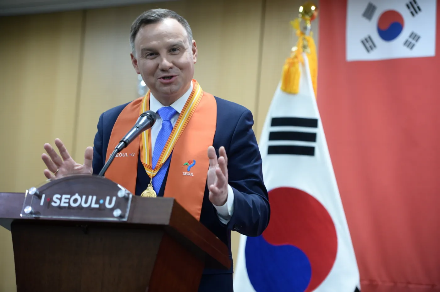 Duda może spotkać się z Pence'em w Pjongczangu