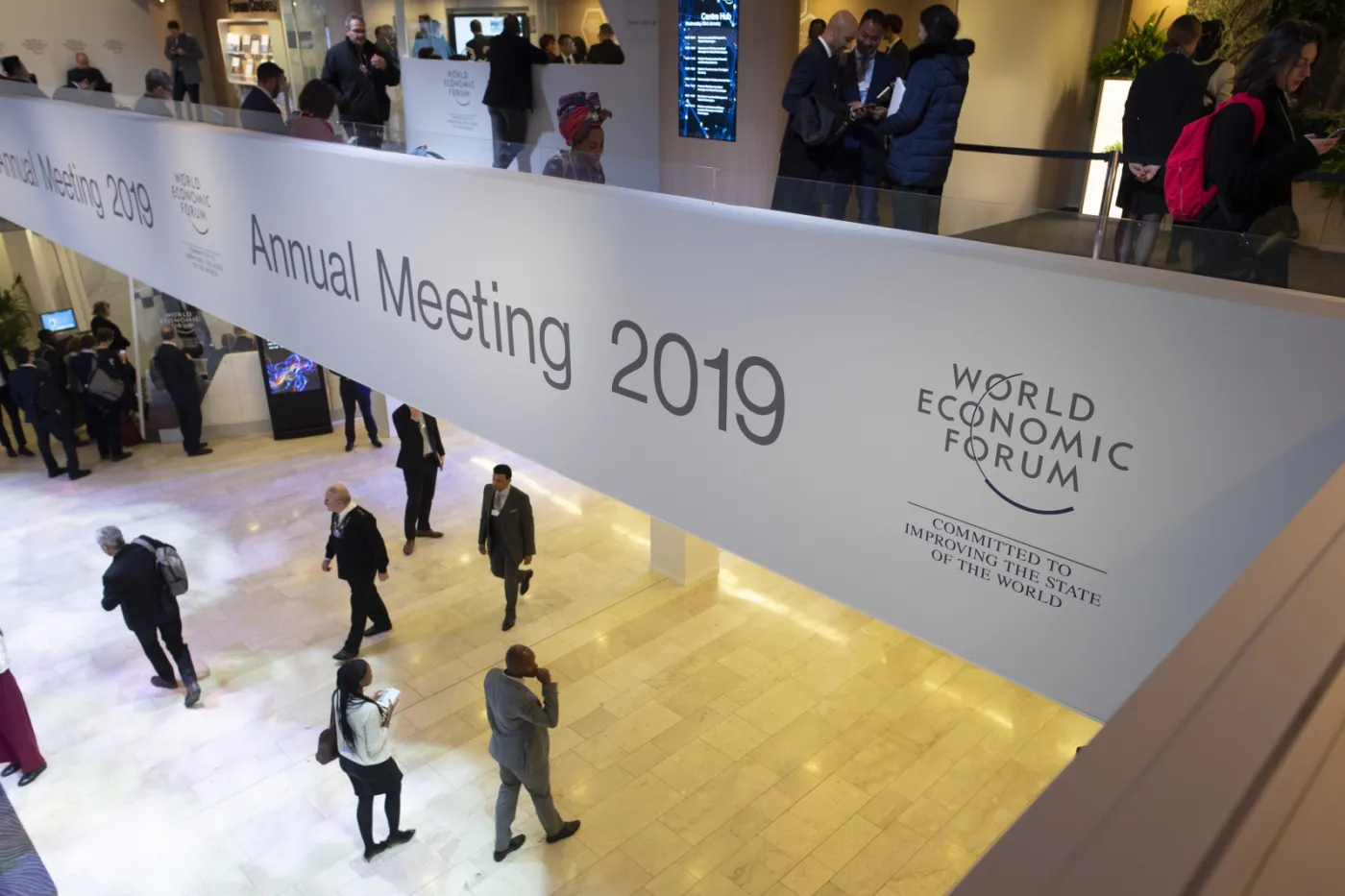 Prezydent otworzył Dom Polski Banku Pekao i PZU w Davos