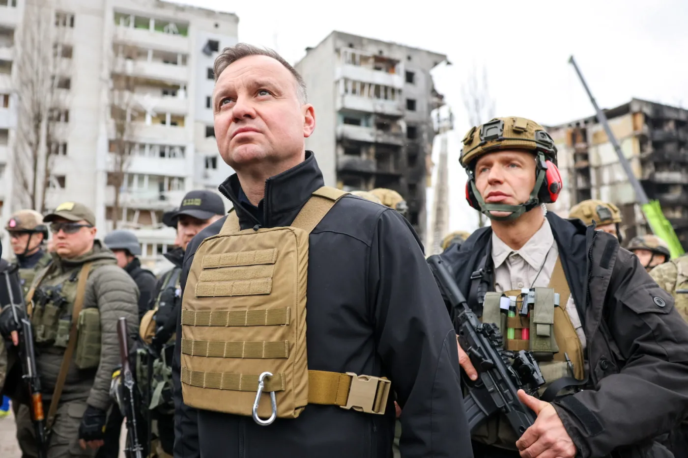 Andrzej Duda po powrocie z Kijowa: To jedna z tych wizyt, którą zapamiętam do końca życia