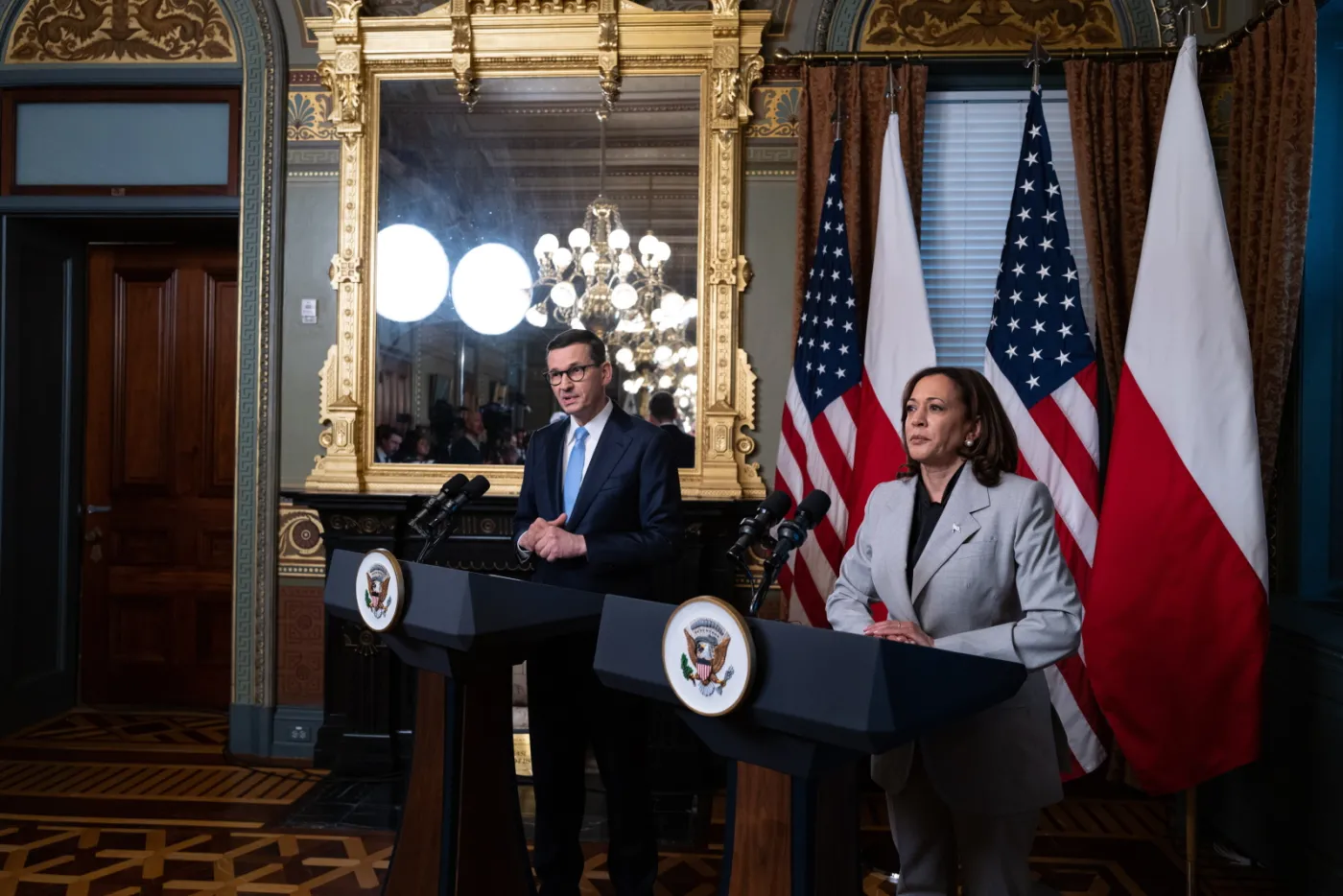 Morawiecki: Polska i USA stoją dziś razem w obronie wolności narodu ukraińskiego