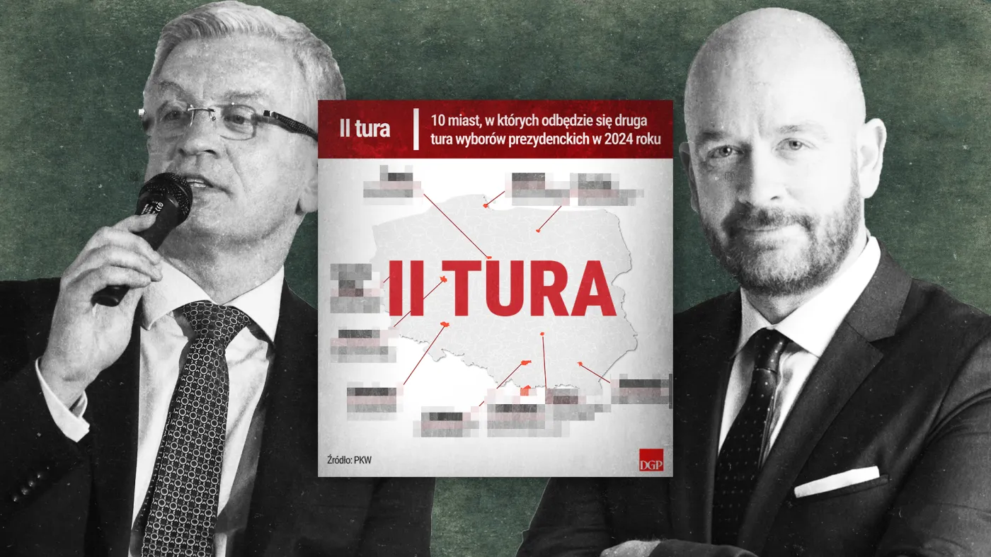 II tura - Wybory samorządowe 2024 - Mapa