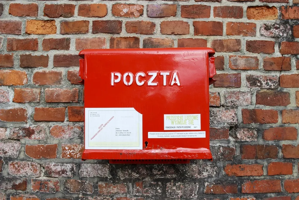 poczta polska skrzynka pocztowa listonosz