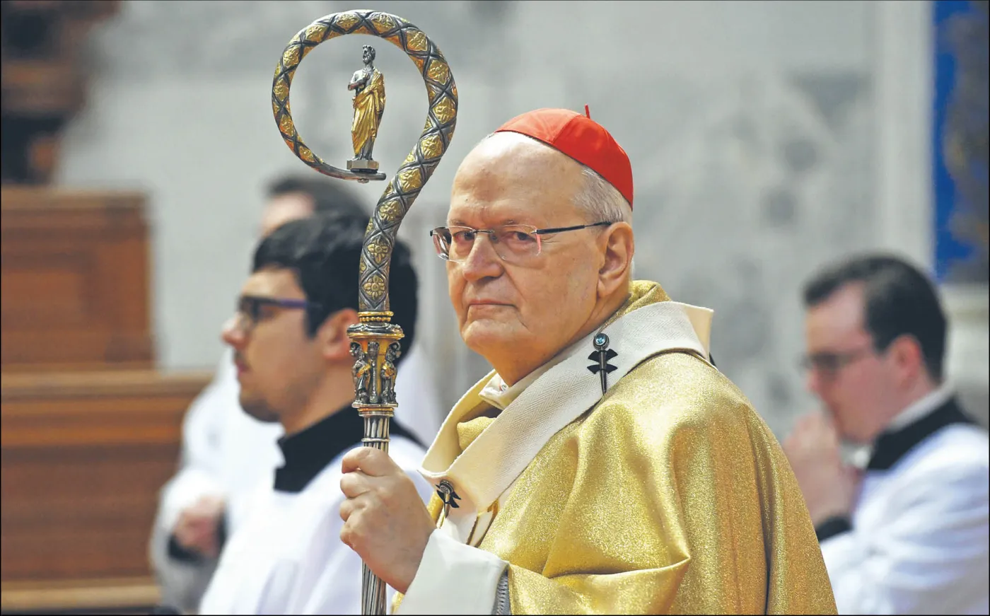 Kardynał Péter Erdő (72 l.), prymas Węgier