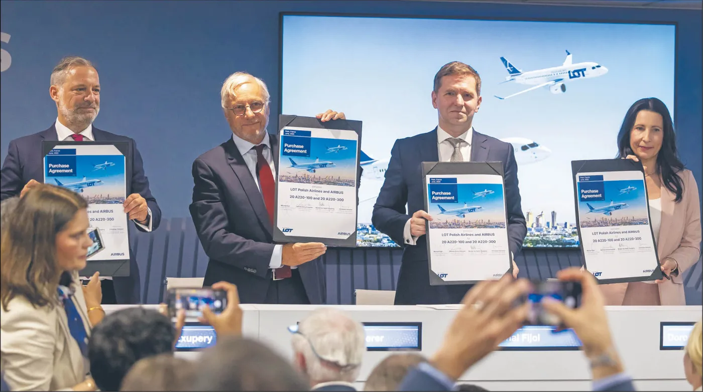 Kontrakt z Airbusem pomoże branży rosnąć. Które elementy A220 powstaną w Polsce?