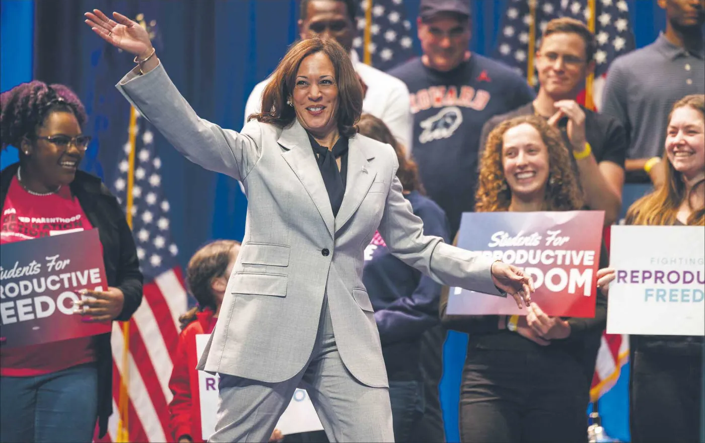 Harris z misją pokonania Trumpa