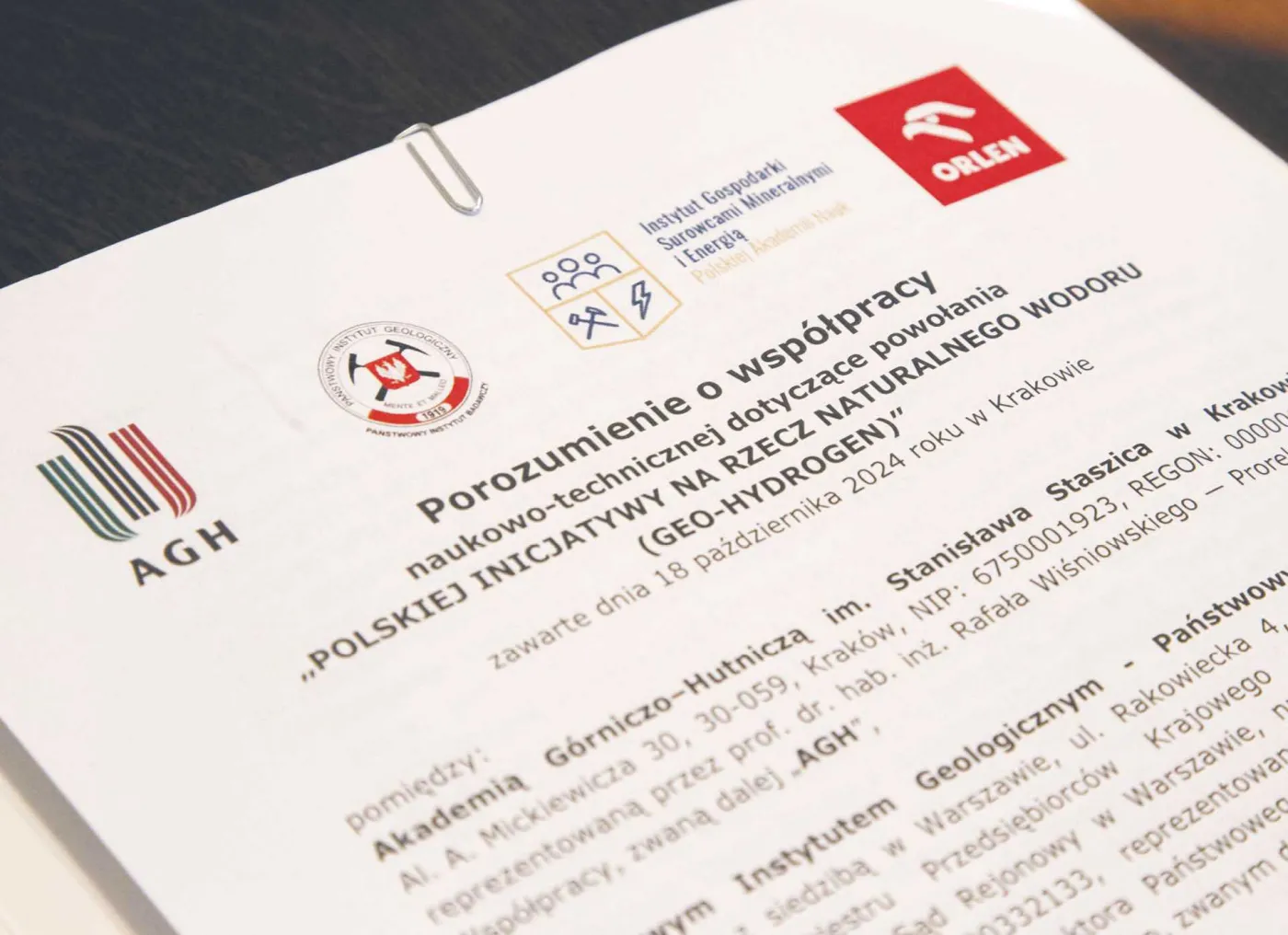 ORLEN współtworzy nową inicjatywę wodorową