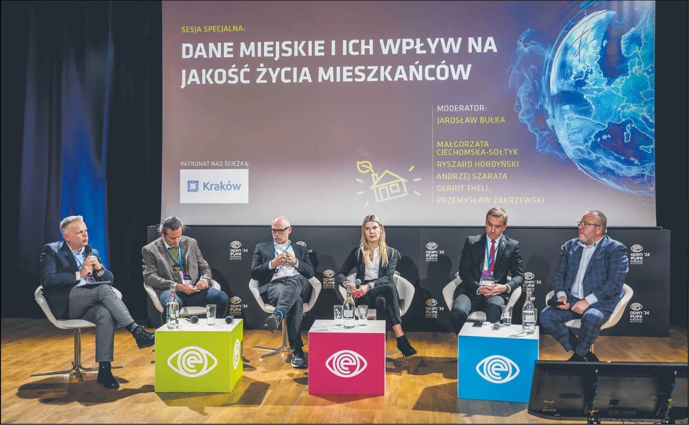 Inteligentne miasta opierają się na danych