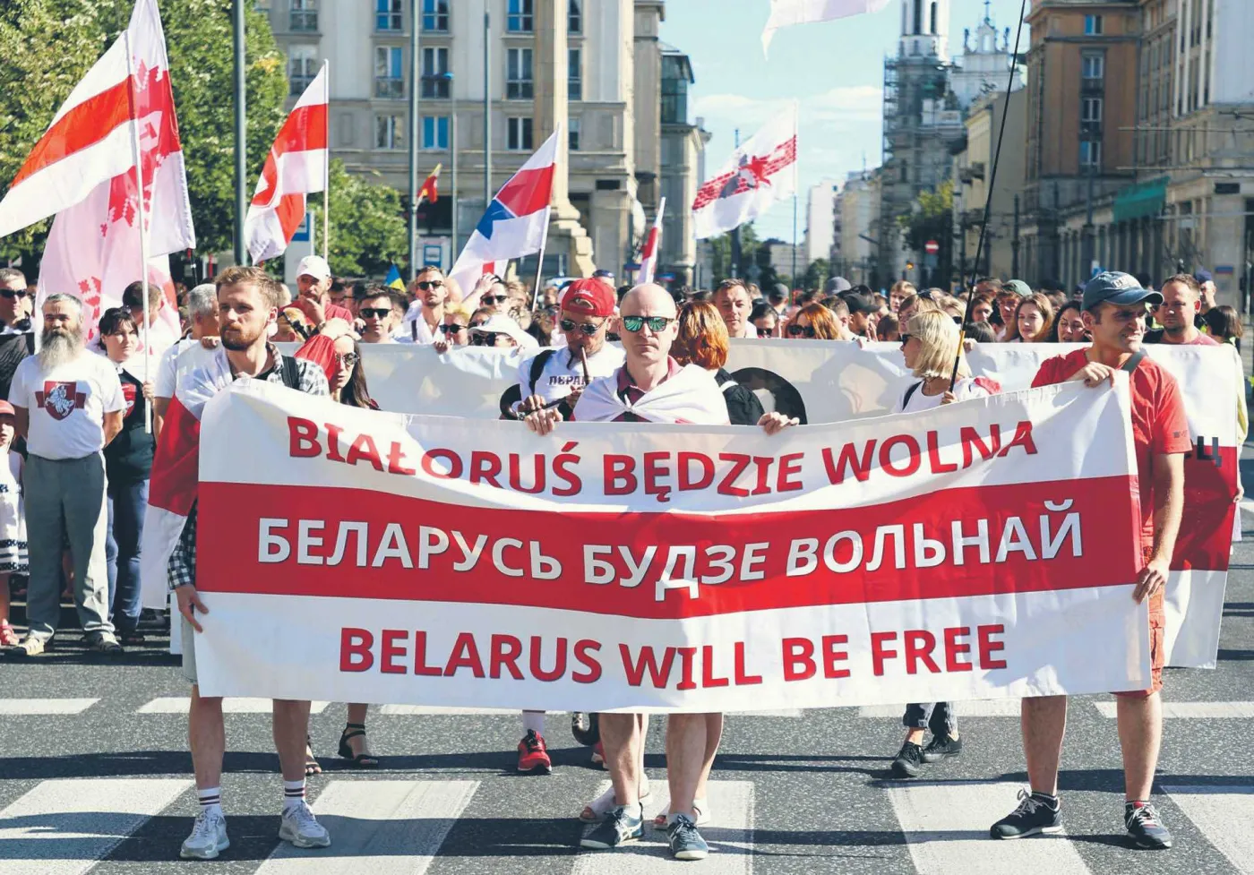 Wolna Białoruś z władzami na uchodźstwie