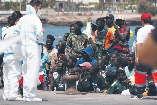 Hiszpania miesza w polityce migracyjnej