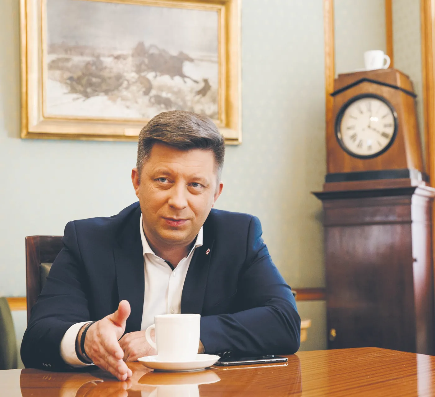 Michał Dworczyk, poseł na Sejm (PiS), przewodniczący parlamentarnego zespołu ds. wzmacniania odporności RP